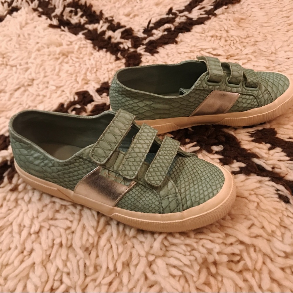 Superga • Snake Skin Sneakers